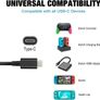 Charger for Switch/Switch OLED/Switch Lite, 2.5 Hours 15V/2.5A Fast Charging AC Adapter 5FT Type-C Cable Power Supply for Switch/Switch Lite/Switch Dock and Switch Pro Controller - Support TV Mode Image 3