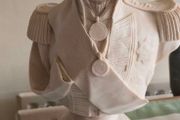 Two Admiral Nelson marble related pieces