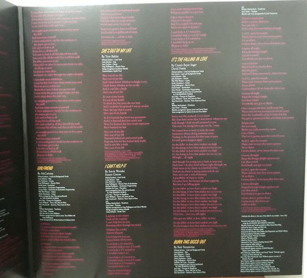 Michael Jackson  Off The Wall Gatefold