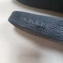 Adidas sliders black size 4 kids Image 3