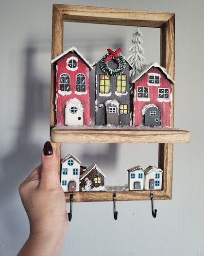 Wooden key holder