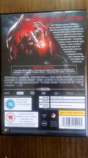 DVD Predators (Predator 3)