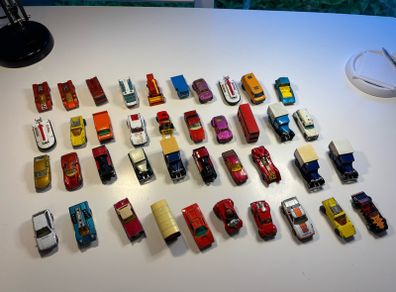 Vintage Matchbox Super Fast 40 models  lot 6