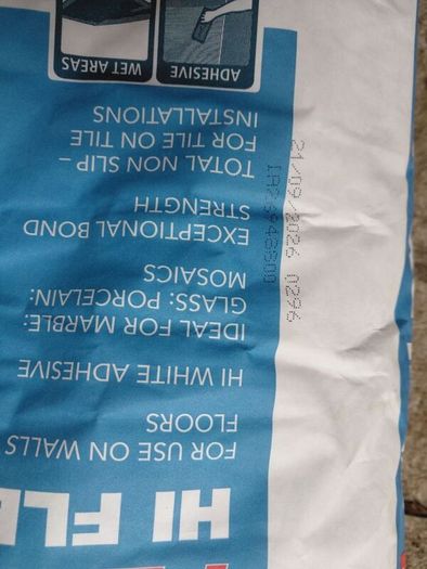 tile adhesive