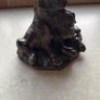 Heriditoes Bronze Cold Cast Resin Pair Boxer Puppies VGC Image 5