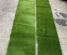 Artificial grass off cuts