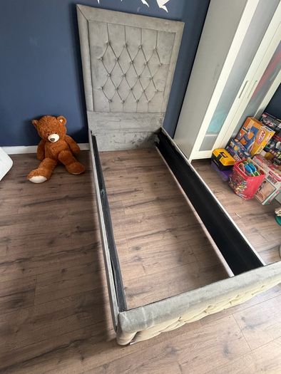 single bed with storage