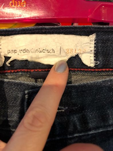 Paper, denim & cloth jeans - sz 12