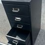 Vintage metal cabinet with drawers Image 4