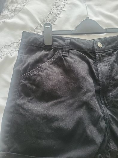 Black Cargo Shorts