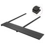 WPC Solid Decking Boards with Accessories 10 m(sqr) 2.2 m Black Image 3