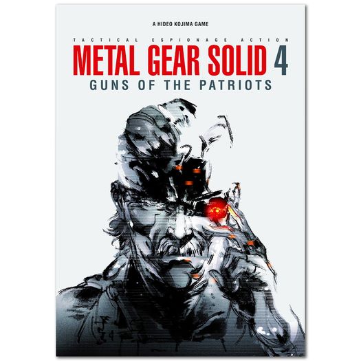 Metal Gear Solid - 1, 2, 3, 4, 5, R - A4 Posters