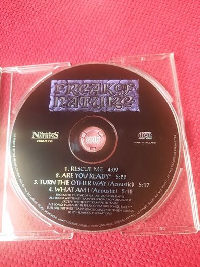 Freak Of Nature: Rescue Me - CD Maxi-single 1993