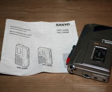 Sanyo TRC590M Dictation Machine - Micro-Cassette Recorder (TRC-590M) (in working order)