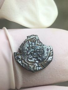 Henry VII 1485-1509 Silver Halfpenny Double Arched Crown