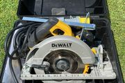 DeWalt 110v Circular saw with new guide rail