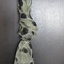ladies grey and black lepoard print style lightweight scarf Image 3