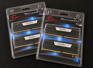 G.skill Ripjaws V 32gb (4x8gb) Ddr4-3600 Cl18 Ram Kit (factory sealed / new)