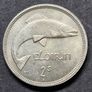 Ireland BU 1965 Florin 2s coin Image 2