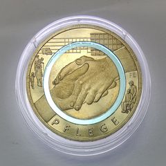 Germany 10 Euro Base Metals Uncirculated Coin 2022 - Care - In the Service of Society