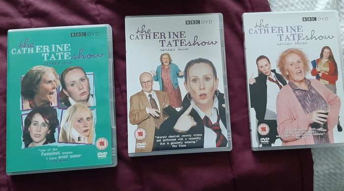 Catherine Tate Series 1, 2 & 3. Triple DVD boxset