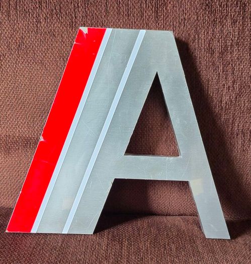 Large Letter A sign