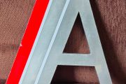 Large Letter A sign