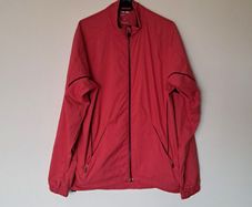 adidas climaproof  golf jacket Size sp ptp 19" red/black In excellent condition
