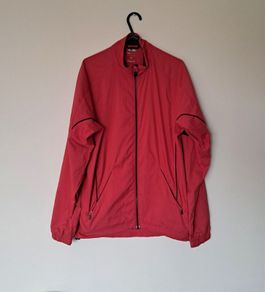 adidas climaproof  golf jacket Size sp ptp 19" red/black In excellent condition
