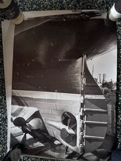 Titanic posters -large scale prints of original 1912 photos (7 in total)
