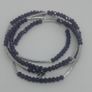 Chrysalis Nomad Purple Stretch Bracelet Or Can Be Worn As A Necklace CAN POST Image 2
