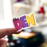 The Den 90s RTE TV Show Glossy Stickers 2-Pack Image 2