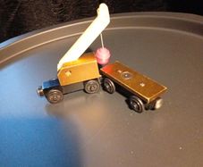 BREAKDOWN CRANE & FLATBED TRAIN   Thomas Tank Engine & Friends Wooden Railway