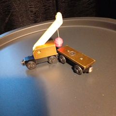 BREAKDOWN CRANE & FLATBED TRAIN   Thomas Tank Engine & Friends Wooden Railway