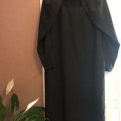 ASOS White Collection Black Midi Dress - Size 8