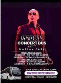Pitbull Tickets VIP