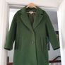 Marks & Spencer Green Coat Size Uk 16 Image 8