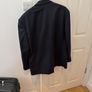 Men's navy suit jacket Image 3