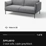 grey sofa couch Image 3