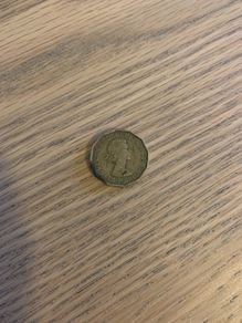 1957 Three Pence coin