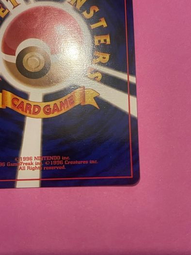 Zapados Japanese Fossil Holo Vintage Pokemon Card