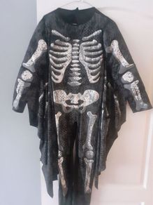 skeleton costome