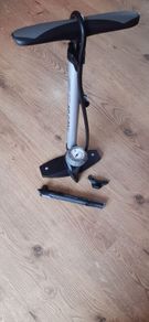 Air Supply Floor Pump with Pressure Gauge and Portable Mini Pump with Mount