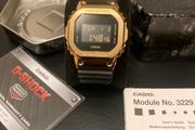 CASIO G SHOCK 5600 metal series gold