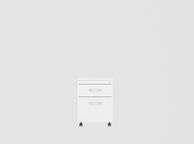 main image for ad NEW White Two Drawer Lockable Mobile Pedestal