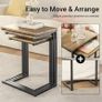 Nesting Tables Set of 3 Living Room Stacking Side Tables Image 3
