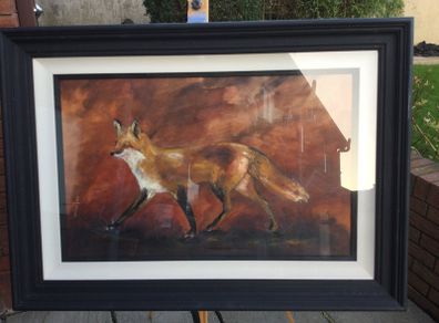 Art - Michael Smyth Original Mixed Media. ( Reduced)