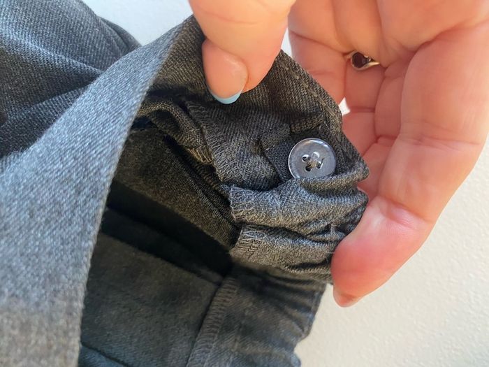 M&S grey skirt (as new) age 8-9