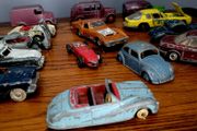 1950s collection of dinky cars
