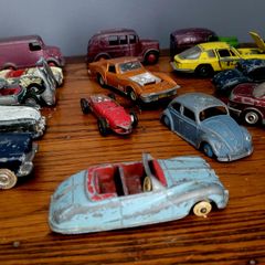 1950s collection of dinky cars